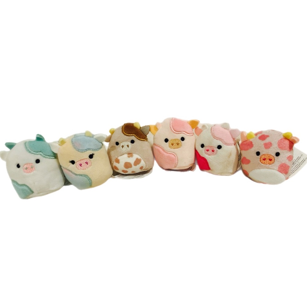 Cow Squishville Set including HTF